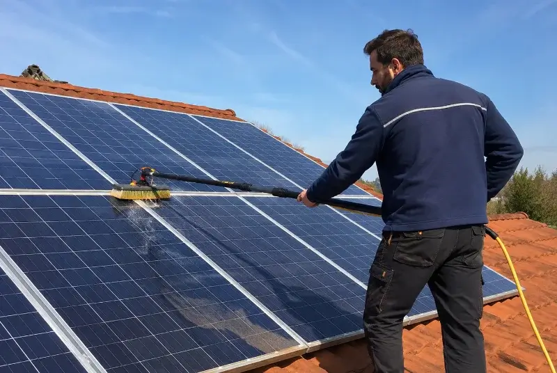 Nettoyage et entretien de panneaux solaires aux Villards-sur-Thônes