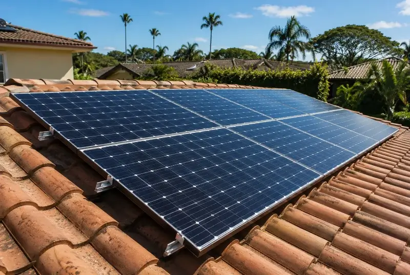 Installation de panneaux solaires aux Villards-sur-Thônes